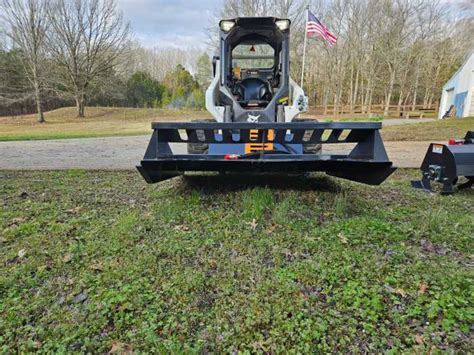 can you bush hog with open cab skid steer|bush hog rental cost.